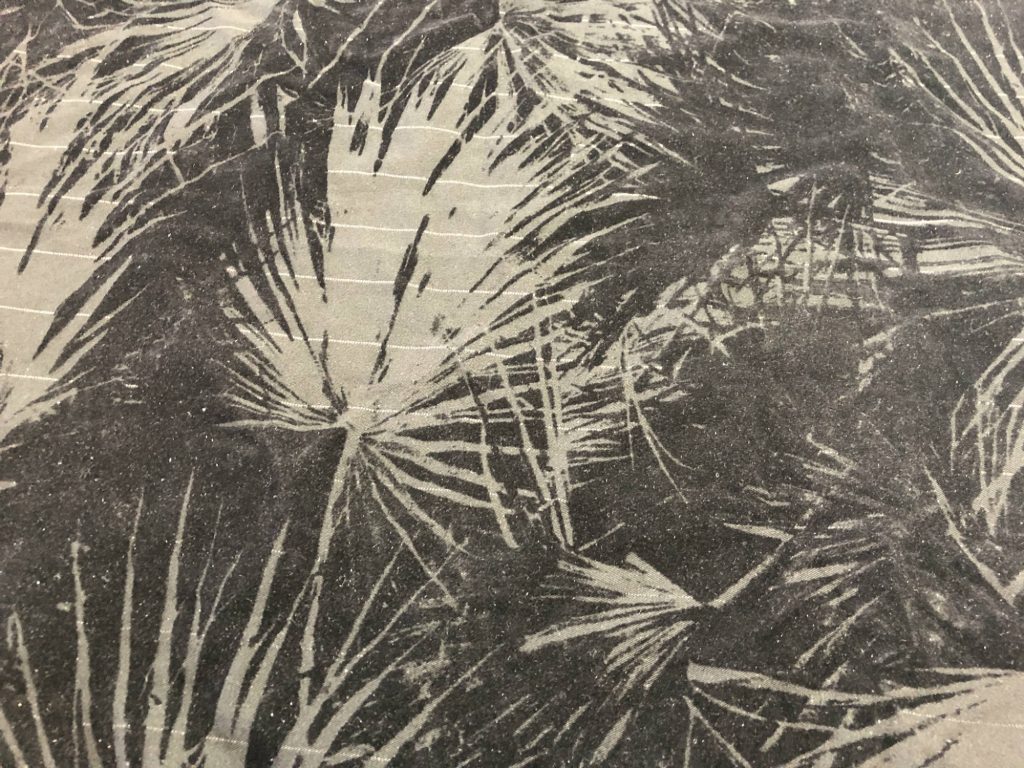 Floccatura a Disegno su Tessuti
